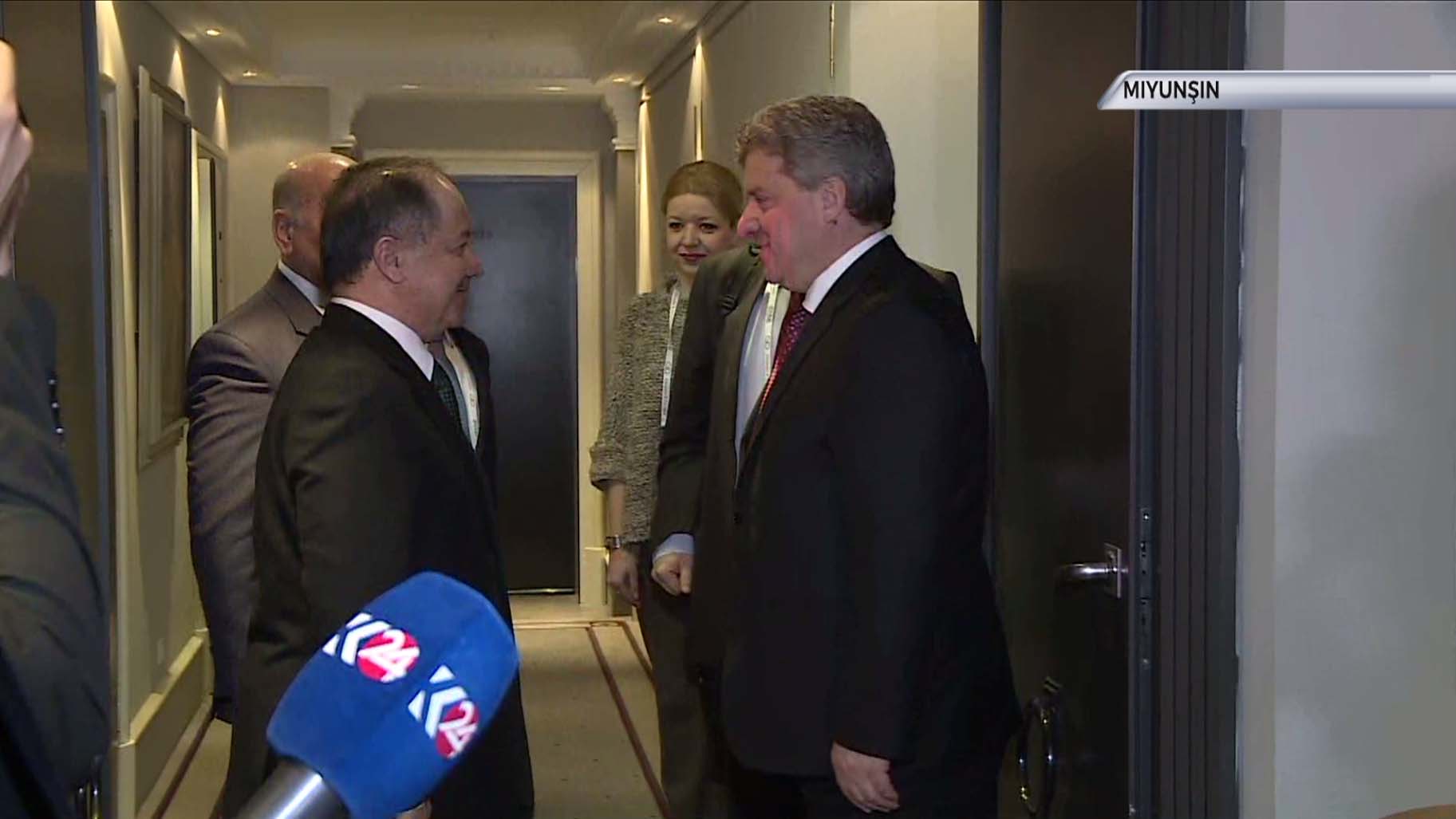 Barzani discusses referendum with officials in Munich